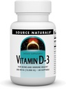 מקור: Naturals ויטמין D-3, תומך ב- Bone & Immune Health*, 250 mcg (10,000 IU) - 60 Softgels