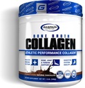 Gaspari Nutrition Bone Broth, אתלטיקו קולג'ן, חלבון 13g, Gluten Free, non-GMO, Keto Certified, Gut and Joint Health (30 משרתים, שוקולד טבעי)