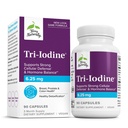 טרי-Iodine - תמיכה בבריאות Thyroid - סיוע הורמונלי איזון עם מולקולרית Iodine מ Kelp - תכונות Potassium Iodide & Sodium Iodide - Brain & Energy Support - 6.25 מ"ג, 90 קפסולות