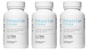 Potassium Citrate 99 מ"ג - תומך ב- Electrolyte Balance ו- pH רגיל - Essentialמינרל Kidney Stone Support Supplement - 100 קפסולות צמחוניות (Pack of 3)