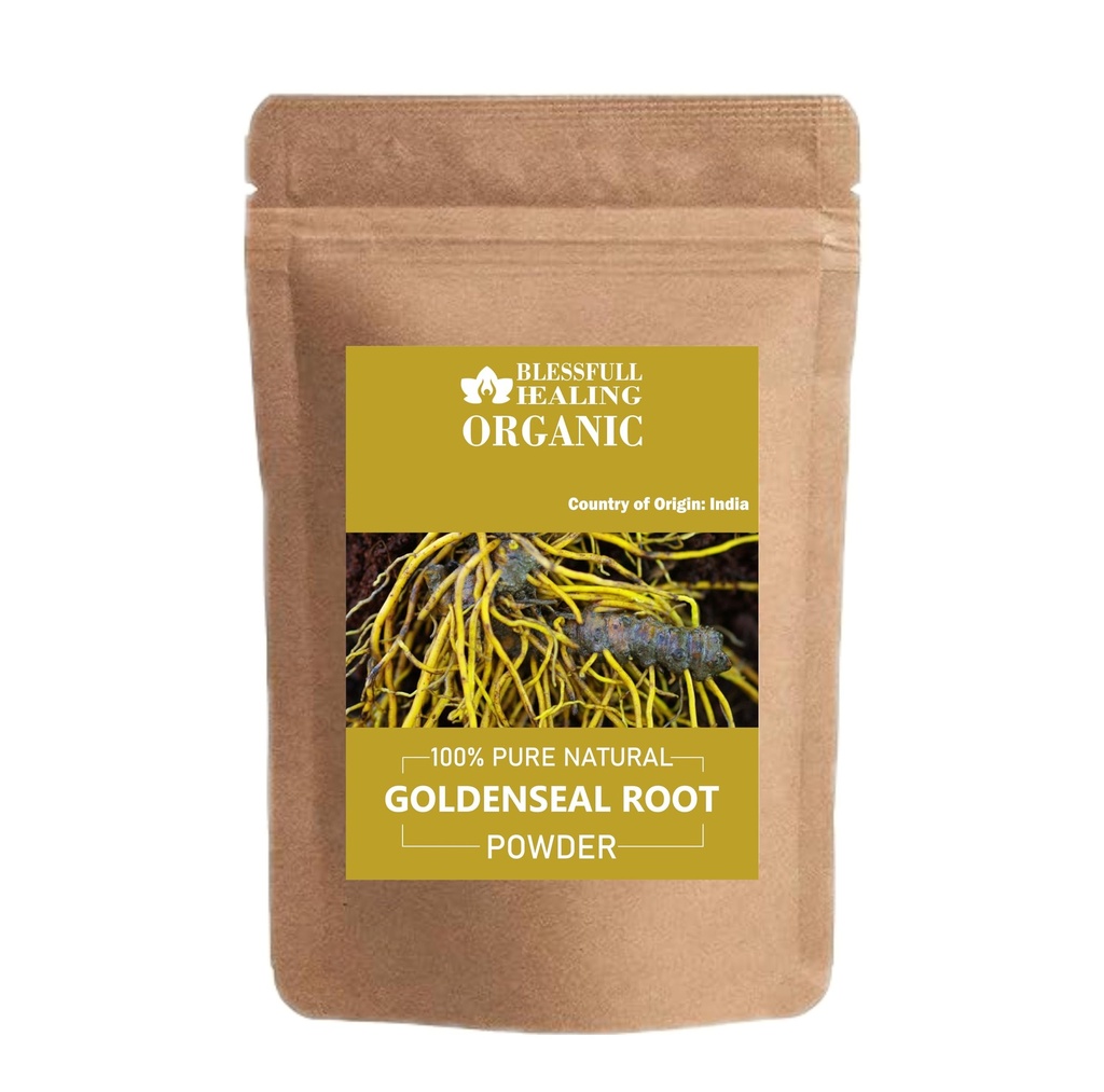 אבקת שורש Goldenseal Root 100% טהור 100 גרם / 3.52 oz