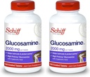 Schiff Glucosamine עם Hyaluronic Acid, 2000mg Glucosamine, תוסף טיפול משותף עוזר Lubricate & Protect Joints *, 150 Count (Pack of 2)