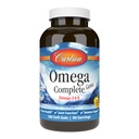 קרלסון - אומגה שלמה Gems, אומגה 3-6-9, Wild Catch, Sustainably Sourced, Heart Health, Joint Function & Immune Support, 180 Softgels