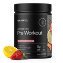 אבקת Caffeine חינם Pre Workout עם Creatine, Strawberry Lemonade Flavor, תומך כוח, אנדורנס, & Recovery, BCAAs, Beta Alanine, L-Citrulline, No artificial Ingredients, 20 משרתים