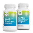 טרי באופן טבעי BosMed Respiratory Support - תוספת תמיכה משפטית - תוספת צמחית לתמיכה Lung - תוספת בריאה עבור Clear Bronchial מעברים - 60 Softgels (Pack of 2)