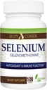 Suzy Cohen Selenium תוסף 200 mcg, לשמור על לב בריא, מערכת החיסון, תמיכה Thyroid, Prostrate פונקציונלי, Yמזרח חינם צ'אד Tummy Friendly Amino Acid, Highly Bioavailable, 100 Veg קפסולת Veg כמוסות