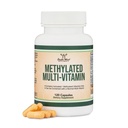 Methylated Multivitamin (Methylated ומופעל ויטמינים רק - Methylated B Complex with Trimethylglycine (TMG) ו- Methylfolate)(Non-GMO, Gluten Free MTHFR תוסף) 120 קפסולות על ידי Double Woodmethylglycine (TMG) ו- Methylfolatelate) (Non-GMO, Gluten Free MTHFR Supplement) 120 קפסולות על ידי Double Woodwood