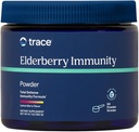 Trace מינרלים Elderberry Immunity - בריאות תמיכה משקאות תוספת עם Elderberry - תוספת Antioxidant לתמוך תאי Integrity & Heart Health - לימון ברי, 6.7 oz (50 משרתים)