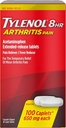 Tylenol 8 HR דלקת פרקים כאב קפסולות, 650 מ"ג - 100 ct, Pack של 4
