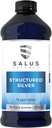 נוזל כסף מובנה - Daily Immune Support Supplement with 15ppm Advanced Structured Silver Technology - All Natural with No Additives - 16 Ounceבק