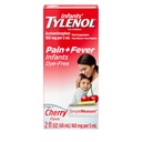 טיפול בכאב נוזלי טירנוול ו-Fever Medicine, Oral Suspension, Dye-Free Acetaminophen עבור גרון Sore, כאבי ראש ושיניים, הפחתה של ילדים; Cherry Flavor, 2 fl. oz.