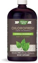 דרכו של הטבע Chlorofresh נוזל Chlorophyll Internal Deodorant 16 Fluid Ounces, Mint Flavor, Pack of 2