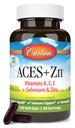 קרלסון - ACES + Zn, ויטמין A, C, E + Selenium & Zinc, Cell Health & Immune Support, Antioxidant, 120 Softgels