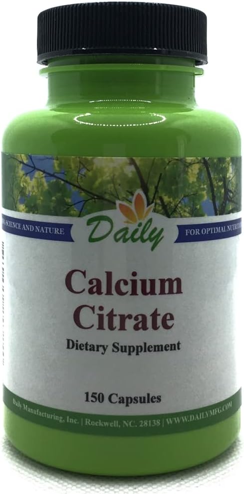 הפקה יומית Calcium Citrate