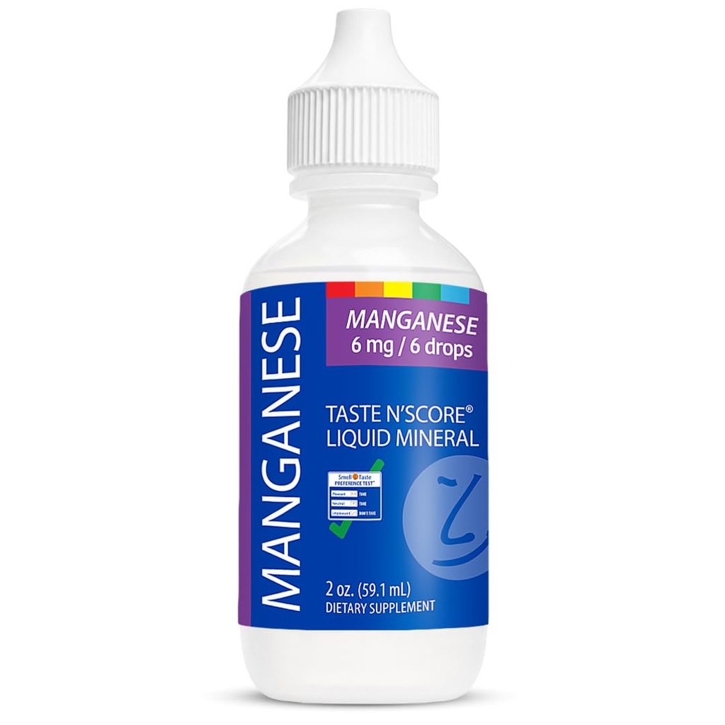 טעם N'הבקיע Manganese נוזל מינרלים תוספת; 100% טהור; 6 מ"ג; 118 משרתים