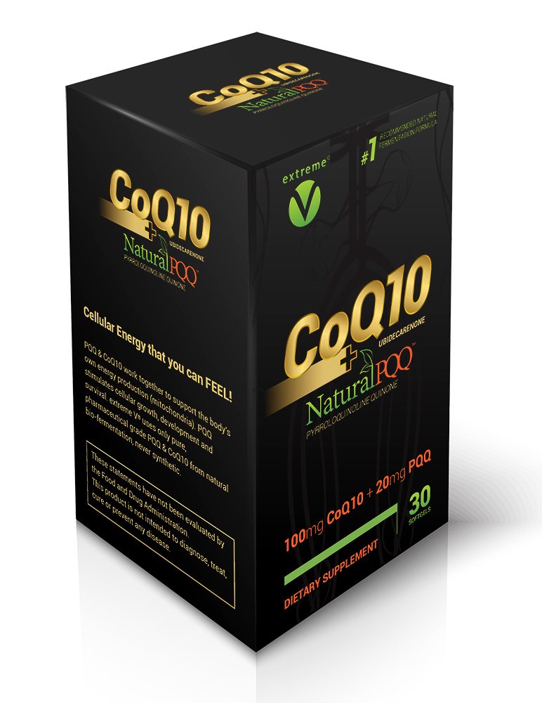 CoQ10 QQQ - CoQ10 עם טבעי PQQQ - Vegetarian Softgels