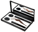 Lashify Control Kit - Complete DIY Eye Lash Starter Set - Curl Gossamer Black 10mm, 12mm, Black Travel Case, Control Wand