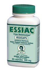 Essiac המסורתית מרפא מרפא, 60 קפסולות צמחיות