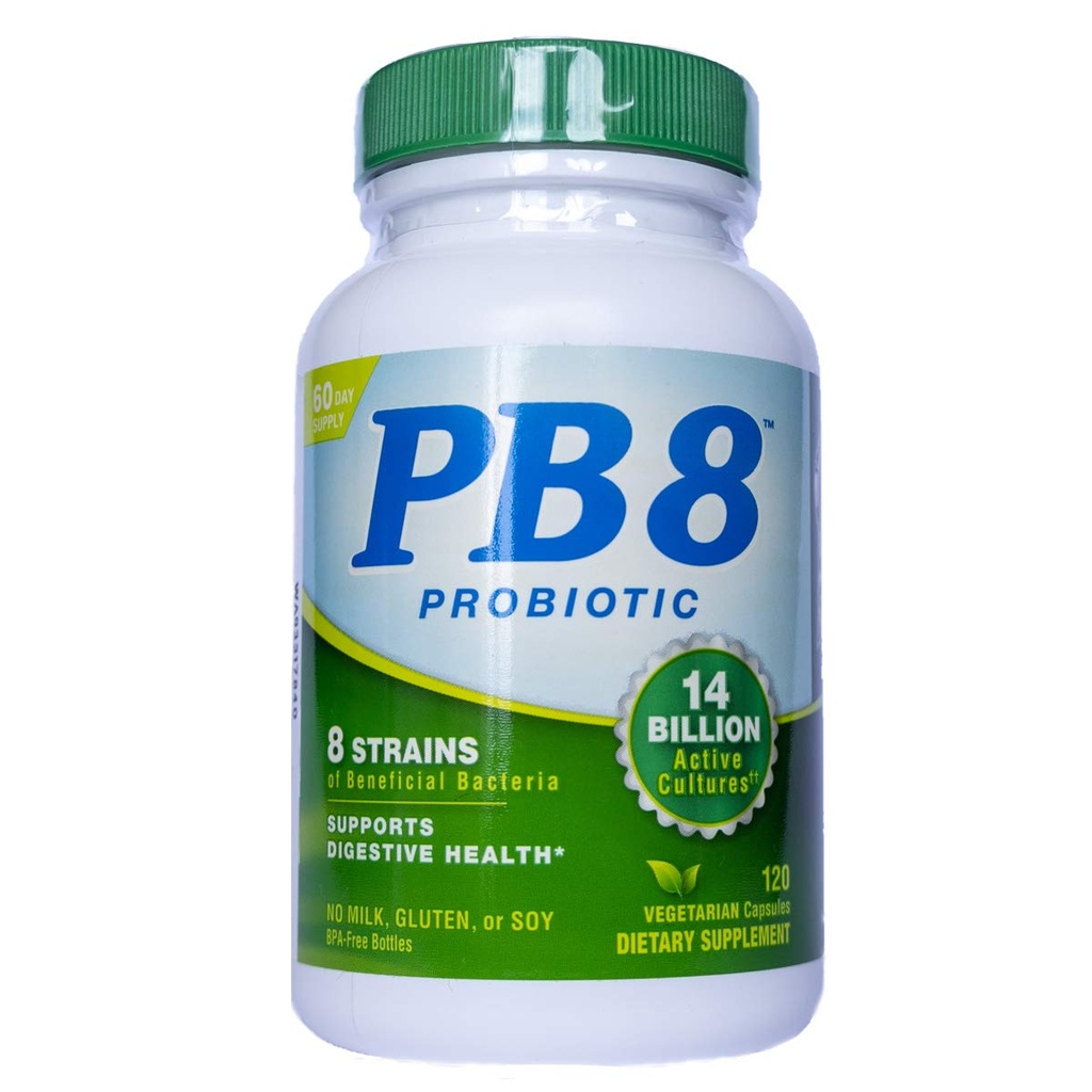 תזונה עכשיו Pb8 Acidophilus Veg, קפסולה, 120 ct