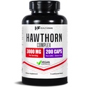 Healthfare הותורן ברי תוספת של 3,000 מ"ג | תוספת עוצמה Herbal Formula | 200 קפסולות טבעוניות | תמיכה בריאות הלב & Circulatory | Non-GMO, Gluten-Free | Made in USA