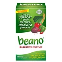 Beano Digestive Enzyme, מניעת גז עבור מבוגרים, מסייע למנוע גז ו Bloating, 150 טבליות