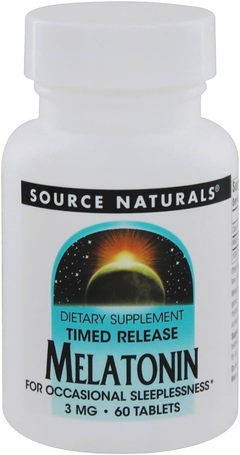 מקור: Natural Melatonin 3 MG TB, 60 CT