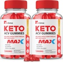(חבילה) Lifetime Keto Max Gummies - פורמולה רשמית, טבעוני, Non GMO - Lifetime Keto Plus acc Gummies, Life Time Gummies with Lifetime Gummies, ויטמין B12, Beet Root, Pomegranate (60 מסטיקנים)
