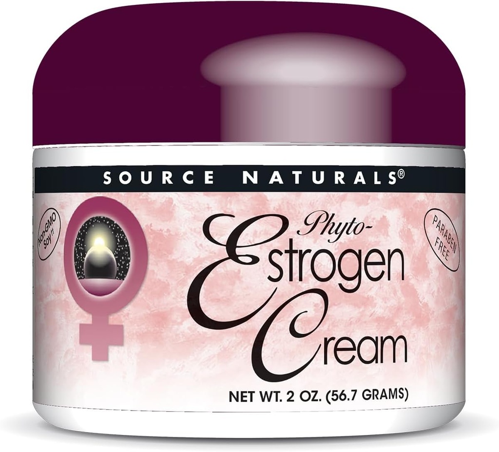 קרם pyto-Estrogen (Advanced Liposomal Delivery) - עם Pomegranate, Soy Isoflavone, Lecithin - Phytoestrogen Cream for Women | Non-GMO & Gluten Free - 2 Oz / 56.7g