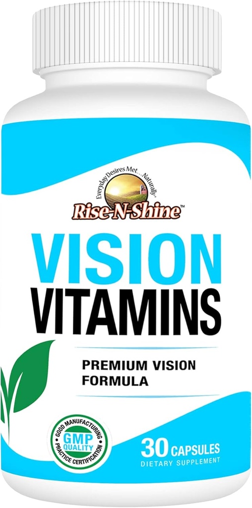 ויטמין חזון פורמולה עם Lutein, ויטמין A, טאורין, Zinc, Turmeric Root ועוד לתמיכה חזון 30 ספירה