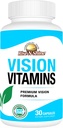 ויטמין חזון פורמולה עם Lutein, ויטמין A, טאורין, Zinc, Turmeric Root ועוד לתמיכה חזון 30 ספירה