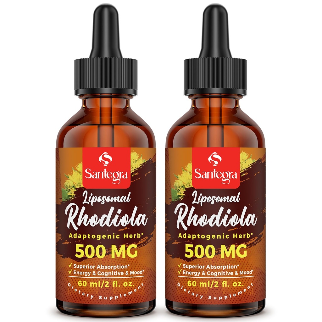 57,000 MG Liposomal Active Rhodiola Rosea תוסף, Rhodiola שורש לחלץ, נוזל עבור Absorption גבוהה, Rhodiola Rosea שורש לחלץ Tincture עבור אנרגיה, מתח, Mood, טבעוני 120 מ"ל.