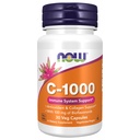 תוספי מזון עכשיו, ויטמין C-1,000 עם Rose HIPS & Bioflavonoids, Antioxidant Protection *, 30 כמוסות Veg