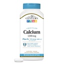 המאה ה-21 Calcium Plus D3 נוזל מלא Softgel, 1200 מ"ג, 90 Count