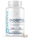 תוסף MD Inositol עבור גברים ונשים - תמיכה Mood, Hormonal Balance, Healthy Blood Sugar & Reproductive Health - טבעוני-ידידותי, Gluten-Free - 360 Vegetarian כמוסות - 180 משרתים