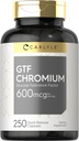 קרליל GTF Chromium 600 mcg | 250 קפסולות