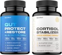 Nootrix Cortisol Stabilizer ומנהל & Gut בריאות תמיכה