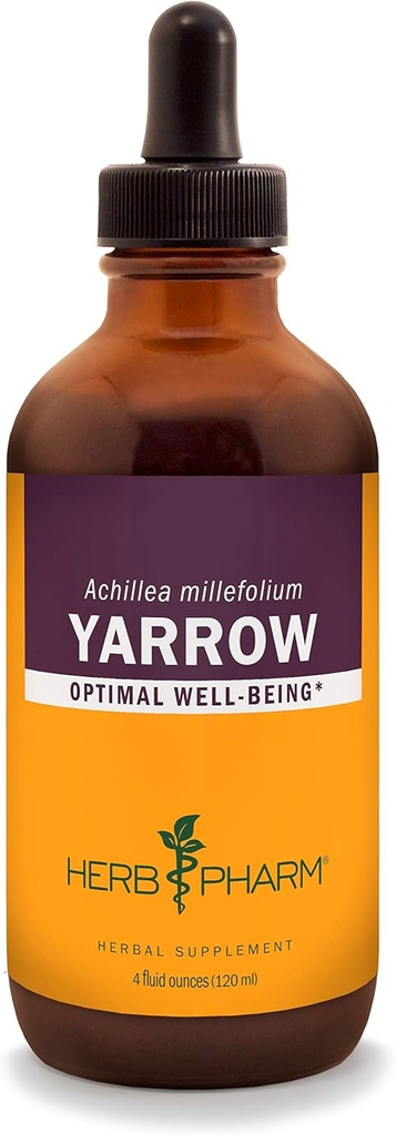 Herb Pharm Yarrow Flowering Tops נוזל לחלץ - 4 Ounce