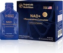 NAD+ Resveratrol תוסף 300 מ"ג Nicotinamide Adenine Dinucleotide, 200 מ"ג Curcuminoids ו 500 מ"ג אוליב Leaf - תוספת גבוהה NAD עבור Anti-Aging, אנרגיה, Focus