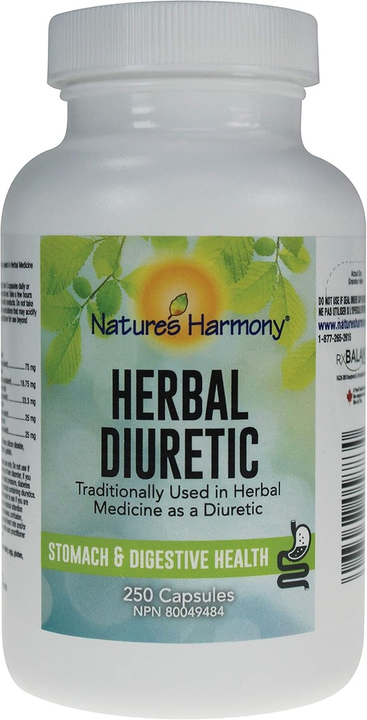 בסביבה הקרובה של NATURE's HarMONY Herbal Diuretic (250 קפסולות)
