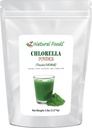 Z Natural Foods Chlorella אבקה, חלבון צמחי צלק, אבקת Blue Algae Superfood, מושלם עבור Smoothies, משקאות, מתכונים, Raw, non GMO, Gluten Free, טבעוני, 5 lbs