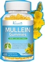 10 ב 1 מולליין חניכיים עבור Lungs, Mullein Leaf לחלץ עם Bromelain, Quercetin, Magnesium - תמיכה Lung ניקוי עבור נשימה בריאה, 60ct