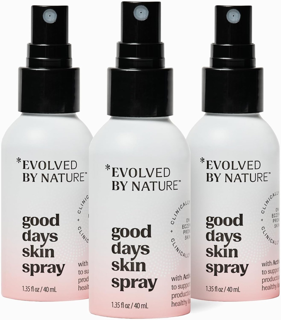 על ידי Nature Body Spray & Face Mist עבור עור אקסמה-פרון, ימים טובים סקי Spray, 3 Pack, גוף פרובאנס קליני גוף ו Spray פנים, עוזר להפחית Irritation & Redness של עור יבש וסינטי
