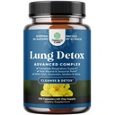 Lung Detox Mullein Leaf כמוסות - Purifying Mullein Lung ניקוי תרכובת עם NAC Quercetin & Cordyceps Extracts - Leaf Herb Respiratory for Sinus Immunity & Breathing Support תמיכה