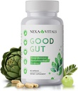 Good Gut - Digest תומך Herbs כדי לשחזר את בריאות Gut - לקדם תנועות באול בריאים, להפחית את Blost GI Motility w / Triphala & Artichoke - 60 קפסולות