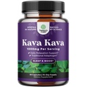 Kava Kava Root לחלץ 1000mg - מהיר Acting Herbal תמיכה עם Kavalactones עבור Balanced Mood - להרגיע קפסולות קלמינג עבור תמיכה מתח טוב שינה - 15 לשרתים