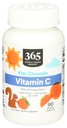 365 על ידי Whole Foods Market, Kid' Chewable ויטמין C, Natural Orange Flavor, טבעוני, 90 Count