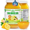 Wild Built Irish Sea Mos Gel | Made in USA | Rich in Vietnams & מינרלים | Sea Mosss Gel Raw