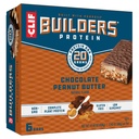 CLIF BUILDERS חלבונים Bars - שוקולד Peanut Butter Flavor - 20g Plant Based Protein - Gluten Free - non-GMO - Low Glycemic - No Artificial Sweeteners - 2.4 oz.