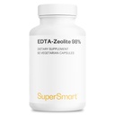 SuperSmart - EDTA Zeolite 98% (מתקדמים פורמולה) - עם Milk Thistle & Parsley - High Potency Supplement