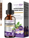 Totaria Liposomal Ashwagandha נוזל טיפות w/Shilajit, Magnesium, Soursop, L-theanine, Ultra Extact Ashwagandha Root Extract; 7% Withanolides | אלכוהול חופשי | Non-GMO | Men & Women